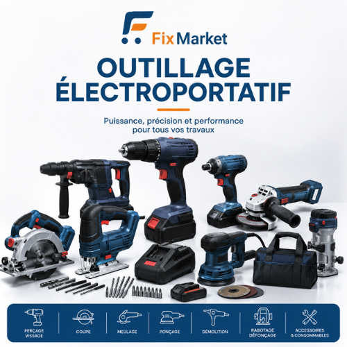 OUTILLAGE ÉLECTROPORTATIF