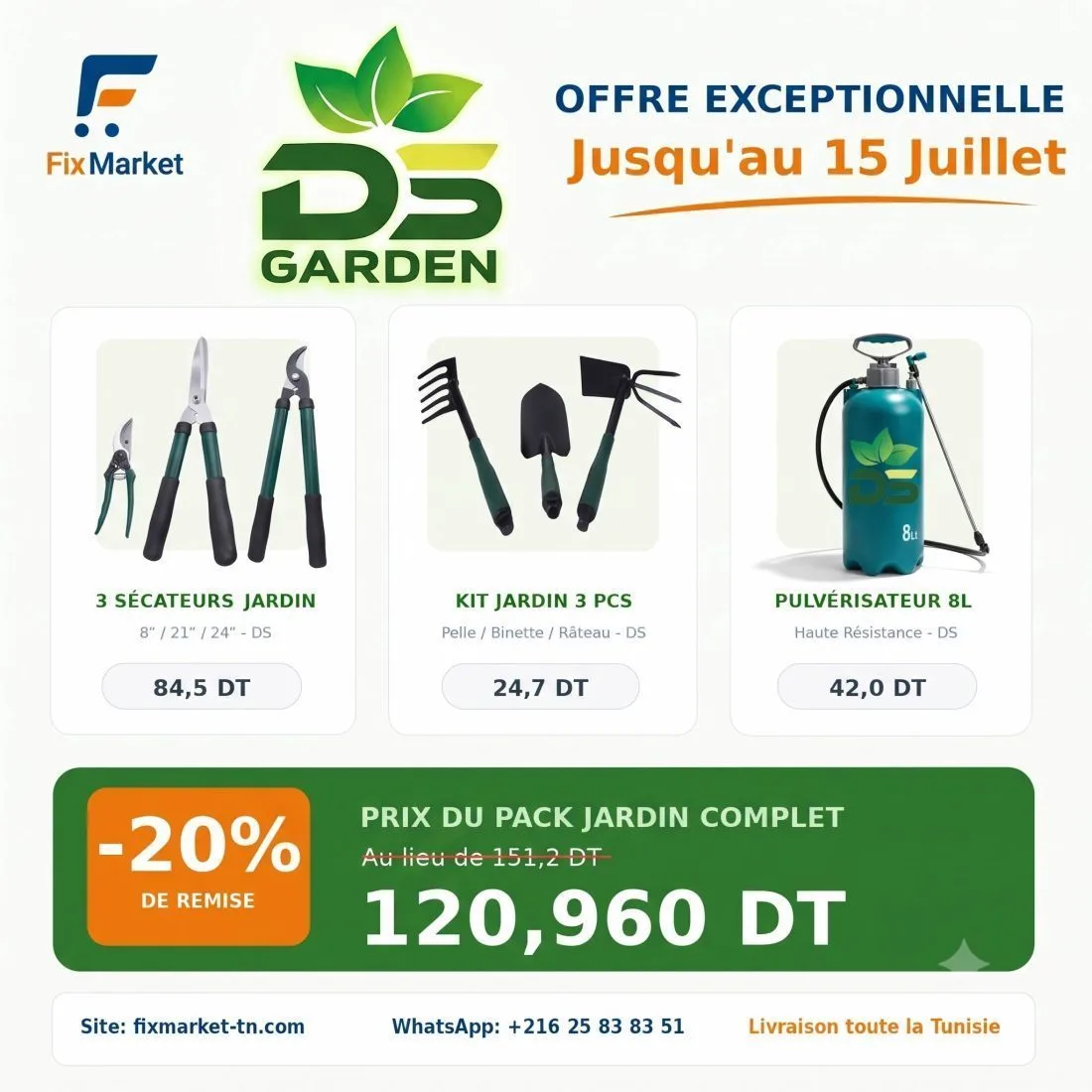 PACK SÉLECTION JARDINAGE